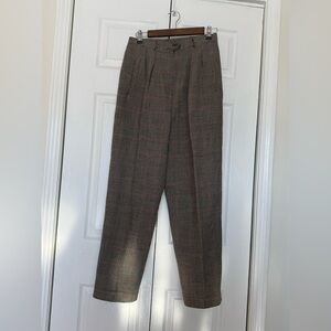 Lauren Ralph Lauren Wool high waisted pleated trousers Size 8